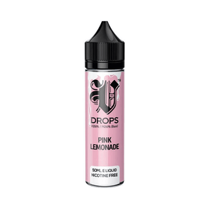 Pink Lemonade 50ml Short Fill E-Liquid V Drops - Rainbow Range