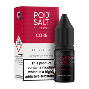 Cherry Ice Nicotine Salt E-Liquid by Core Pod Salt