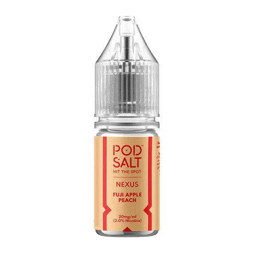 Pod Salt Nexus 10ml Nic Salt E-liquid Fuji Apple Peach