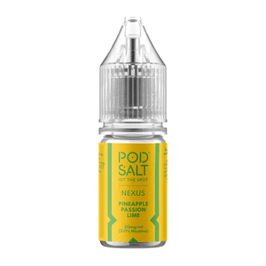 Pod Salt Nexus 10ml Nic Salt E-liquid Pineapple Passion Lime