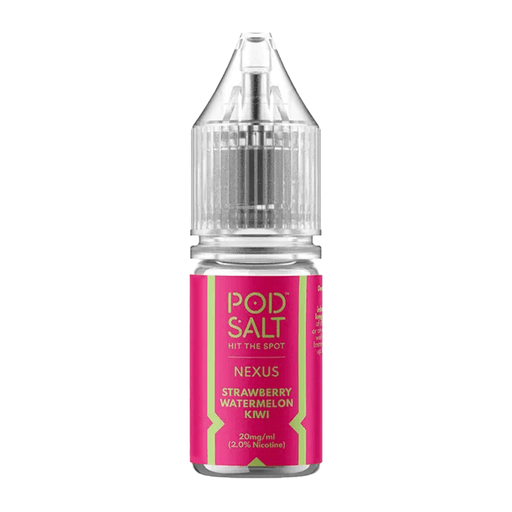 Pod Salt Nexus 10ml Nic Salt E-liquid Strawberry Watermelon Kiwi
