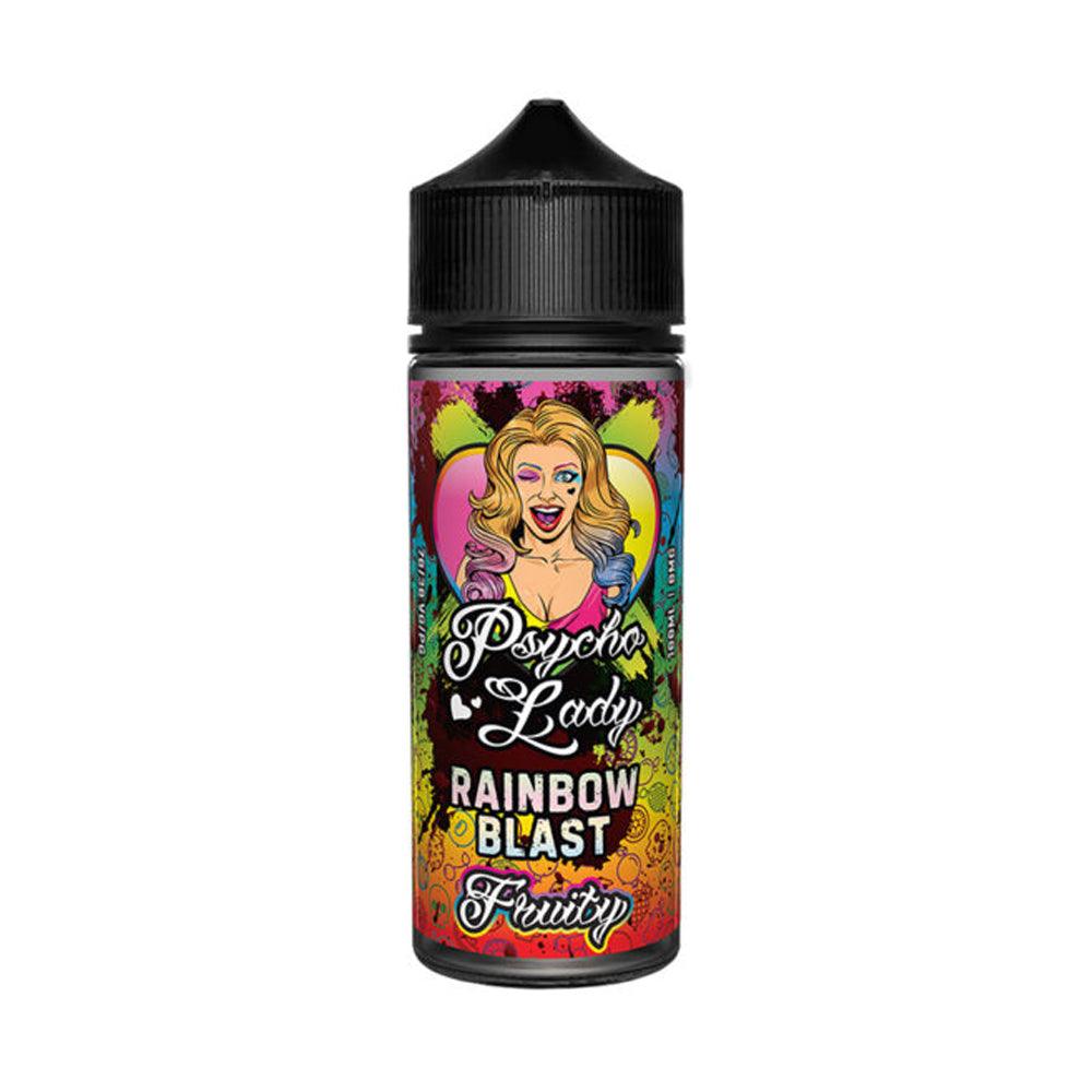 Rainbow Blast Shortfill E-Liquid by Psycho Lady