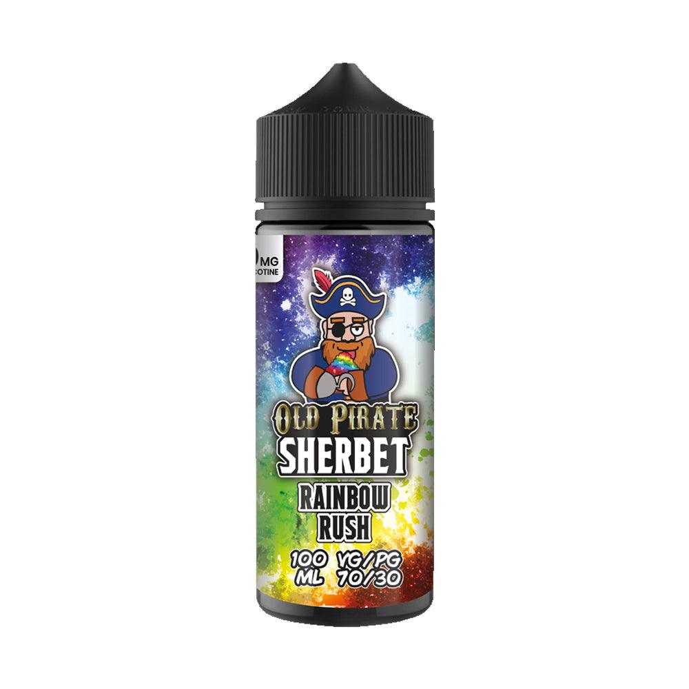 Rainbow Rush 100ml Shortfill E-Liquid by Old Pirate