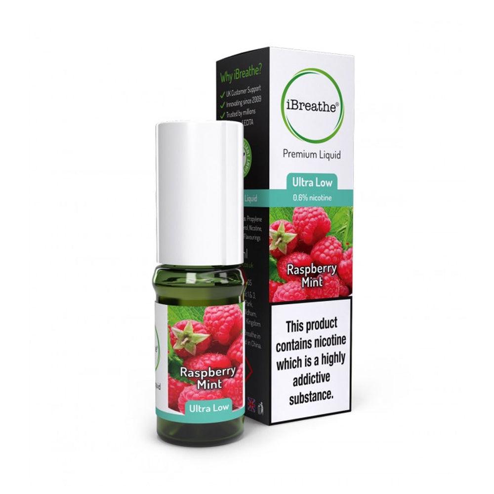 Raspberry Mint E-Liquid by iBreathe