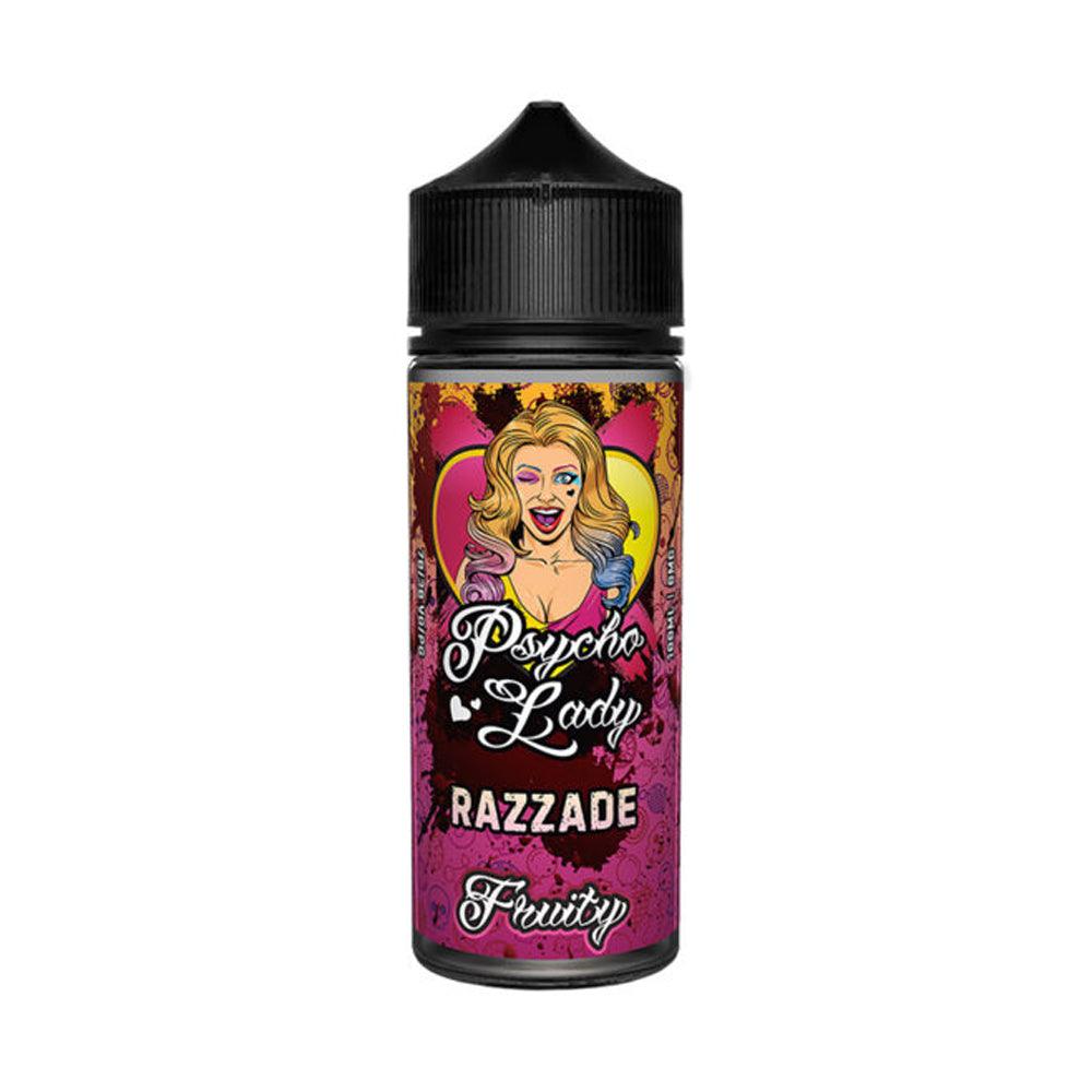 Razzade Shortfill E-Liquid by Psycho Lady