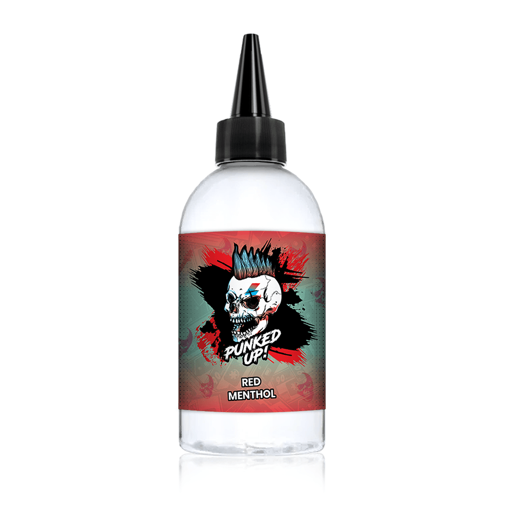 Red Menthol 200ml Shortfill E Liquid by Punked Up