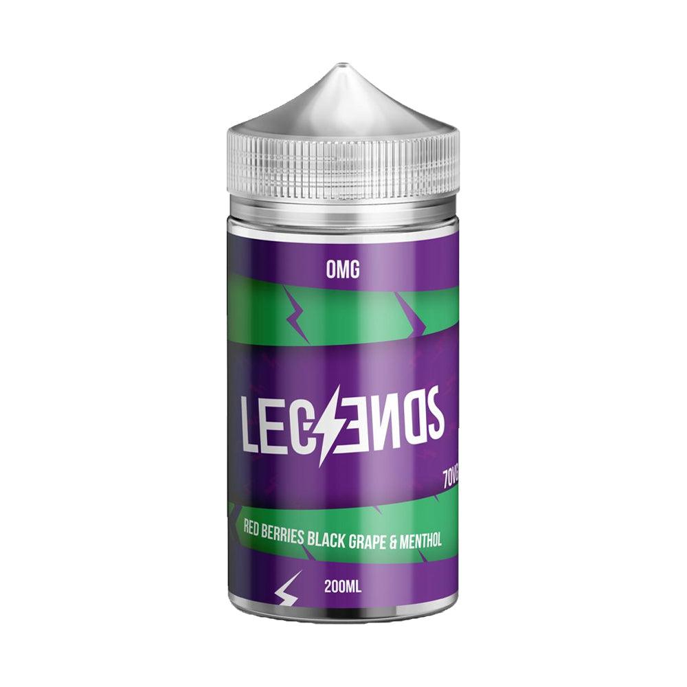 Red Berries, Black Grape & Menthol E-Liquid by Legends