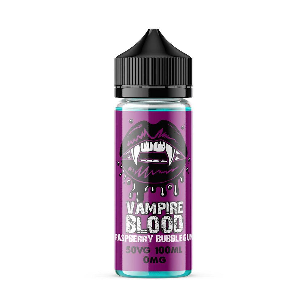 Vampire Blood 100ml E-Liquid - Raspberry Bubble Gum | Vape 360 Uk