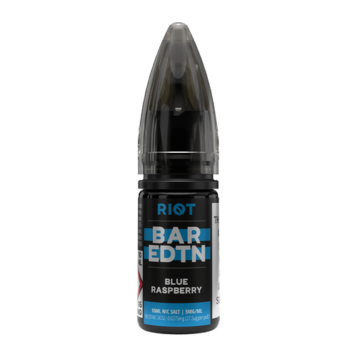 Blue Raspberry Nic Salt E-Liquid by Riot Bar EDTN