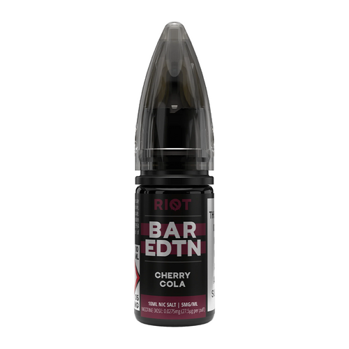 Cherry Cola Nic Salt E-Liquid by Riot Bar EDTN