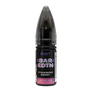 Strawberry Energy Nic Salt E-Liquid by Riot Bar EDTN