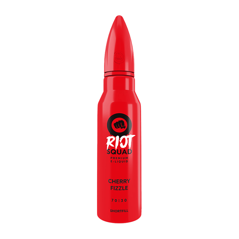 Cherry Fizzle 50ml Shortfill E-Liquid by Riot Squad