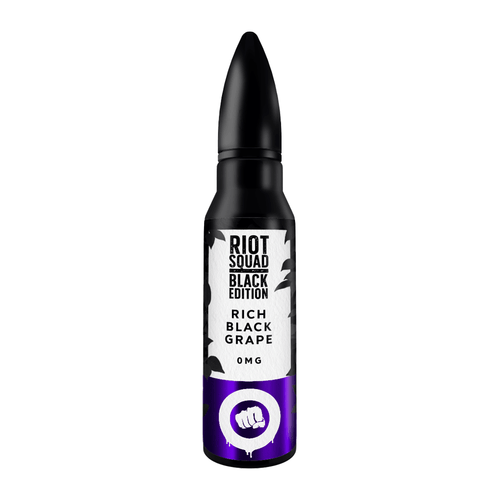 Rich Black Grape 50ml Shortfill E-Liquid by Riot Squad