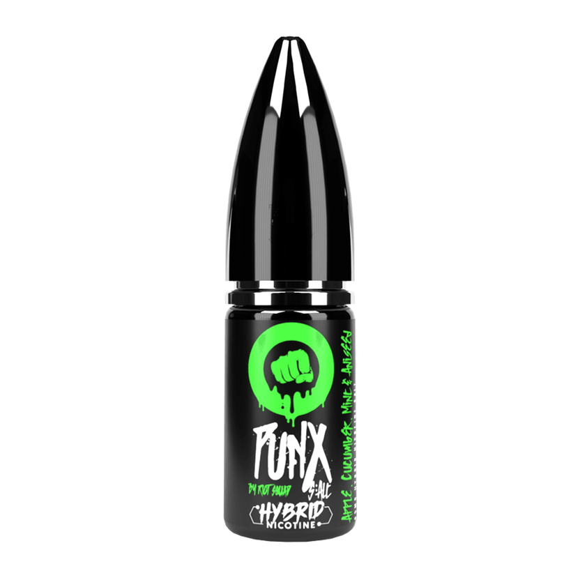 Apple Cucumber Mint & Aniseed Nic Salt E-Liquid by Riot Squad