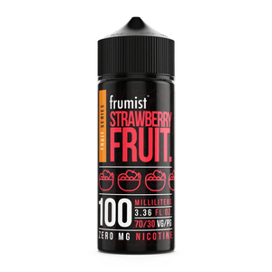 Strawberry Fruit 100ml Shortfill E-Liquid by Frumist