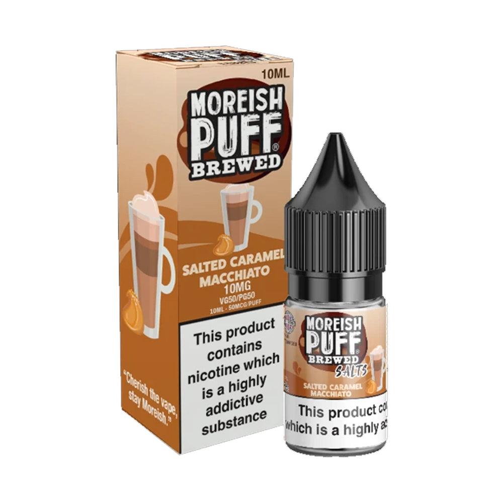 Salted Caramel Macchiato Nic Salt by Moreish Brewed