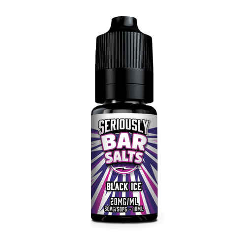 Black Ice Nic Salt E-Liquid By Seriously Bar Salts