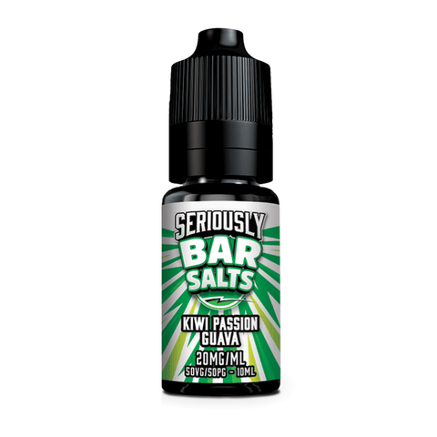 Kiwi Passion Guava Nic Salt E-Liquid By Seriously Bar Salts