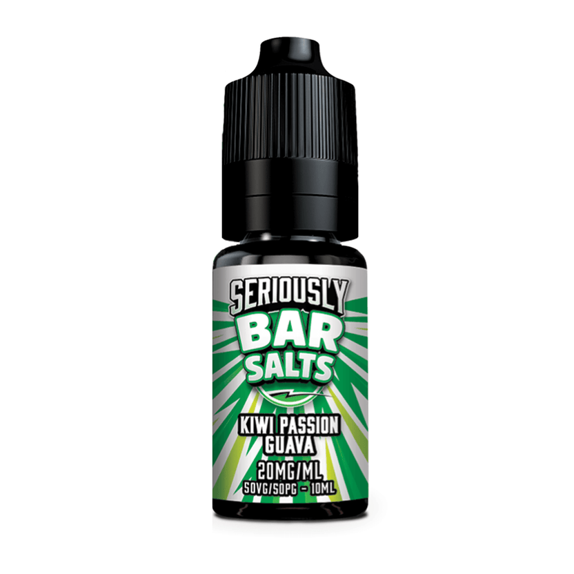 Kiwi Passion Guava Nic Salt E-Liquid By Seriously Bar Salts