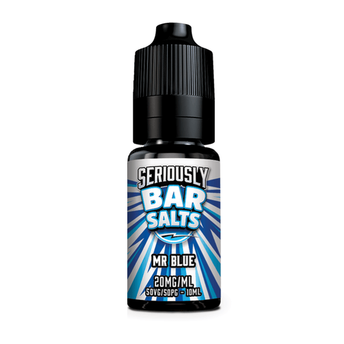 Mr Blue Nic Salt E-Liquid By Seriously Bar Salts