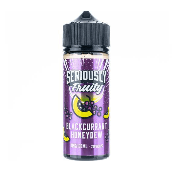 Blackcurrant Honeydew 100ml Shortfill E-Liquid By Seriously Fruity