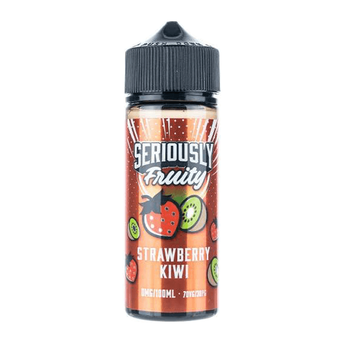 Strawberry Kiwi 100ml Shortfill E-Liquid By Seriously Fruity