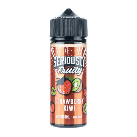 Strawberry Kiwi 100ml Shortfill E-Liquid By Seriously Fruity