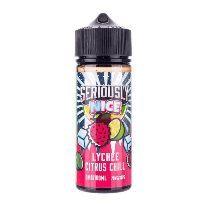 Lychee Citrus Chill 100ml Shortfill E-Liquid By Seriously Nice