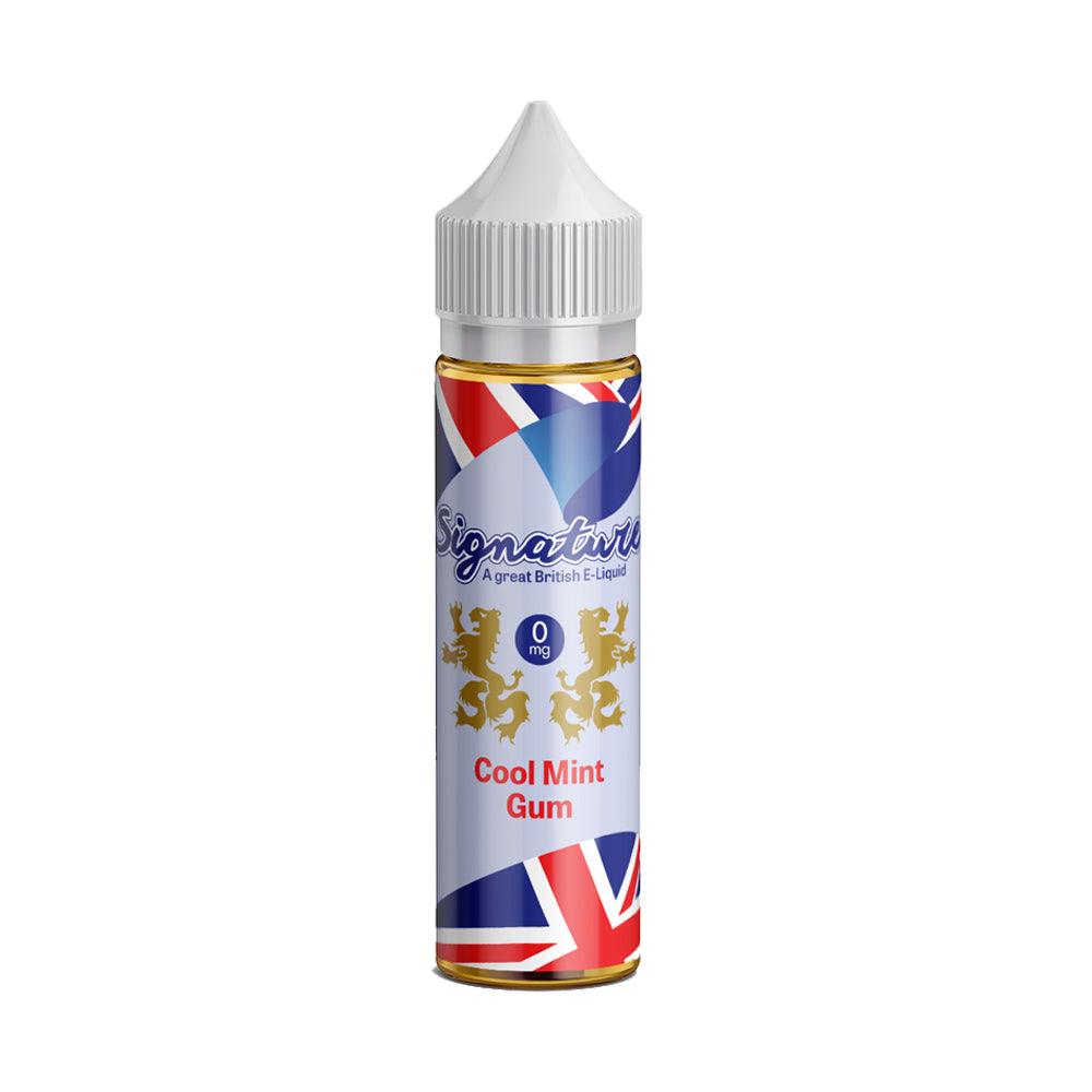 Cool Mint Gum 50ml Shortfill E Liquid By Signature