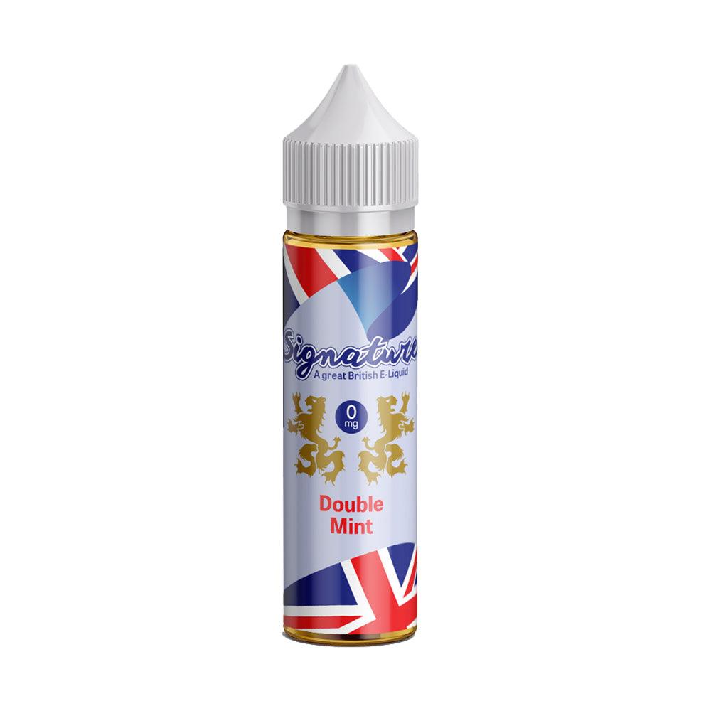 Double Mint 50ml Shortfill E Liquid By Signature