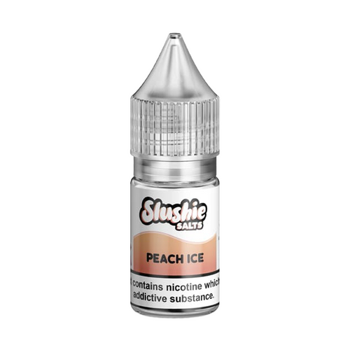 Peach Ice Bar Nic Salt E-Liquid by Slushie Salts