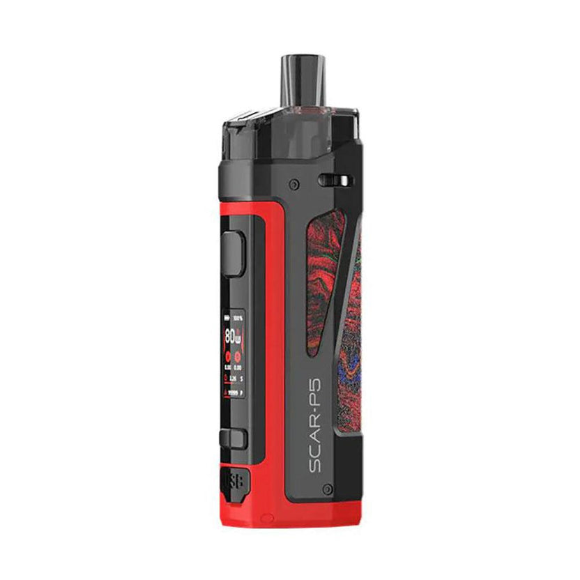 Smok Scar P5 Pod Mod Vape Kit - Fluid Red