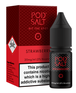 Strawberry Nicotine Salt E-Liquid by Core Pod Salt