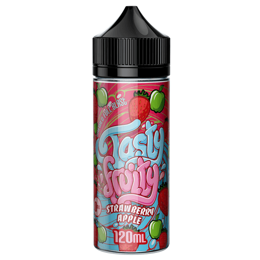 Strawberry Apple 100ml shortfill E liquid by Tasty Fruity