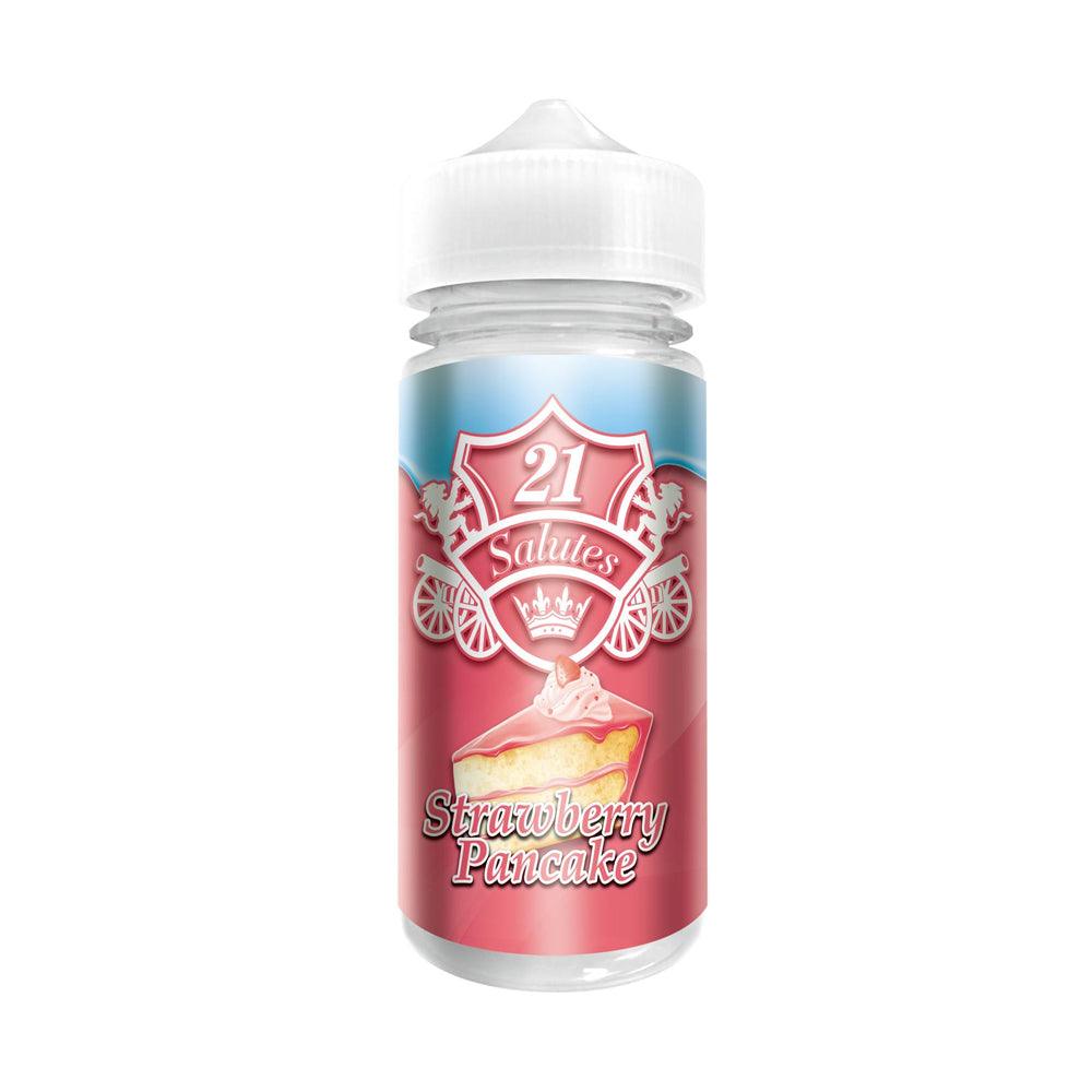 Strawberry Pancake 100ml Shortfill E-Liquid by 21 Salutes