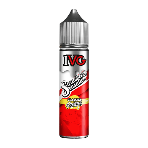 Strawberry Sensation 50ml Shortfill E-liquid by IVG