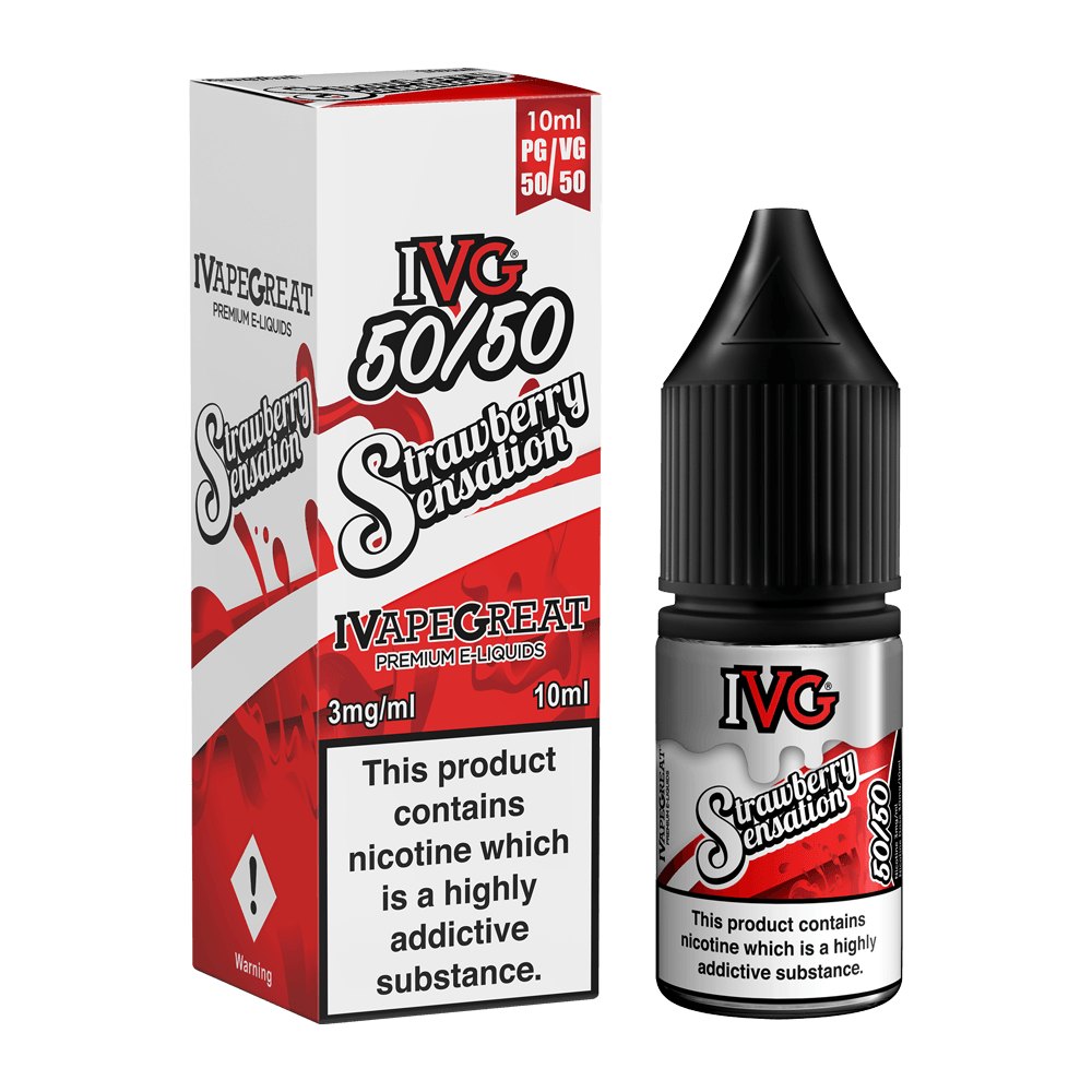 Strawberry Sensation E-Liquid by IVG