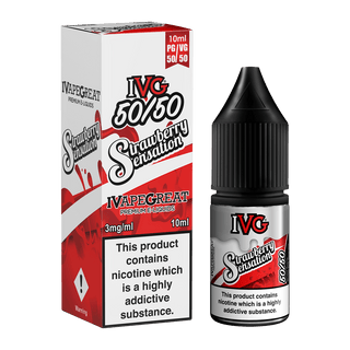 Strawberry Sensation E-Liquid by IVG