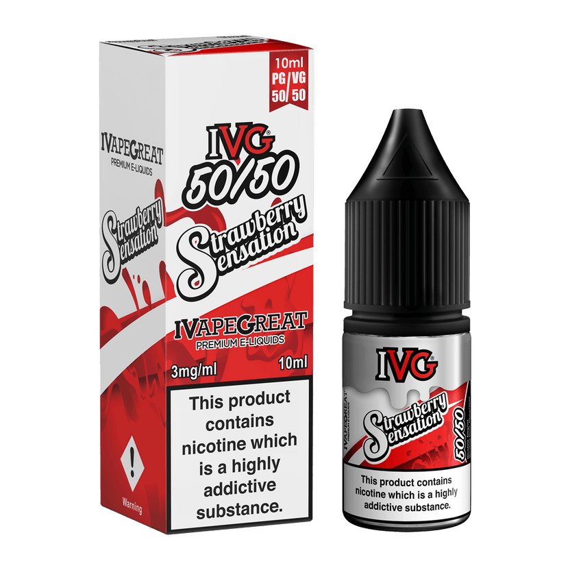 Strawberry Sensation E-Liquid by IVG