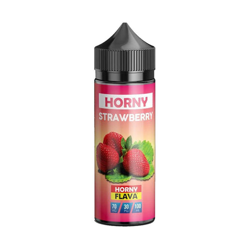 Strawberry 100ml E-Liquid by Horny Flava