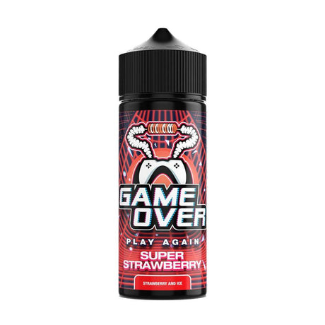 Super Strawberry 100ml E-Liquid by Game Over