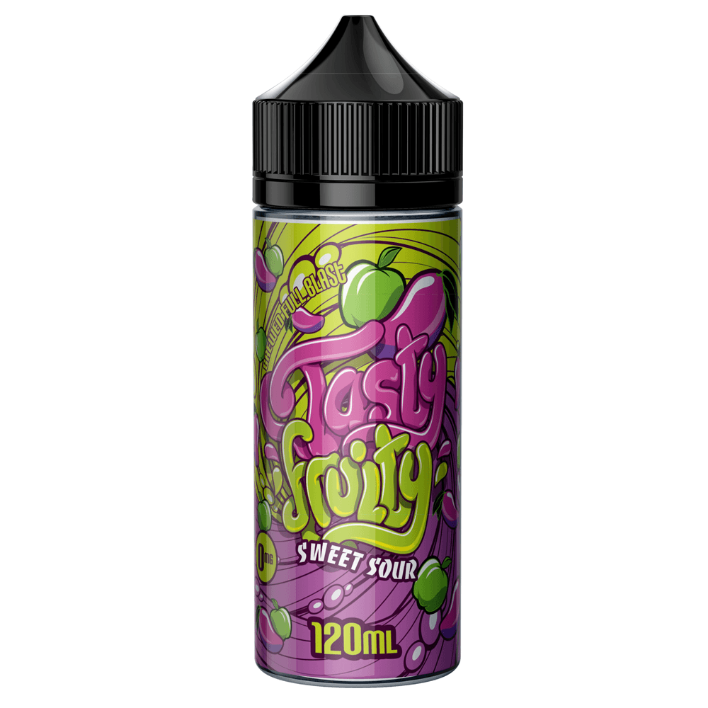 Sweet Sour 100ml shortfill E liquid by Tasty Fruity