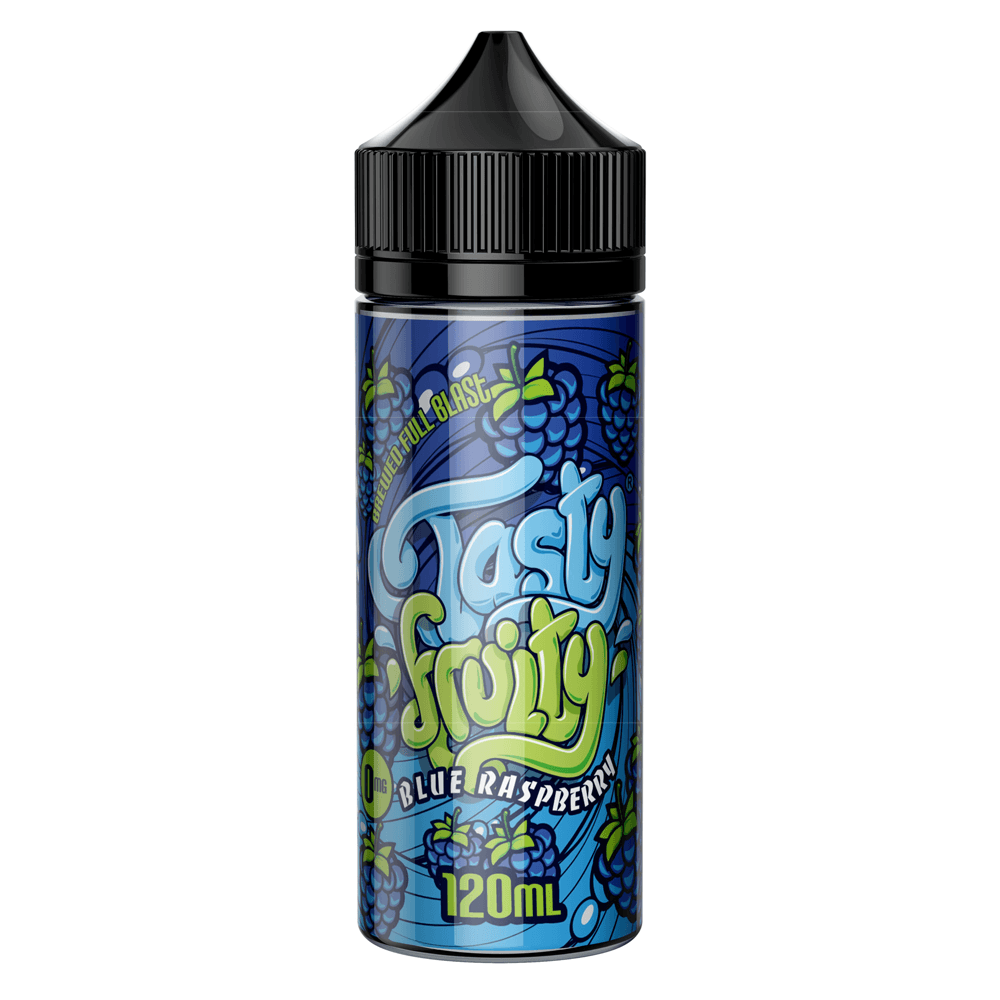 Blue Raspberry 100ml shortfill E liquid by Tasty Fruity