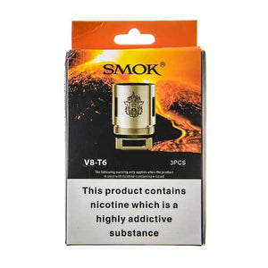 Smok TFV8-T6 Replacement Coils - 3 Pack