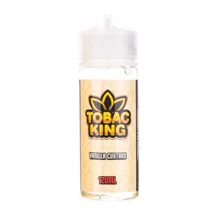 Vanilla Custard 100ml Shortfill E-Liquid by Tobac King