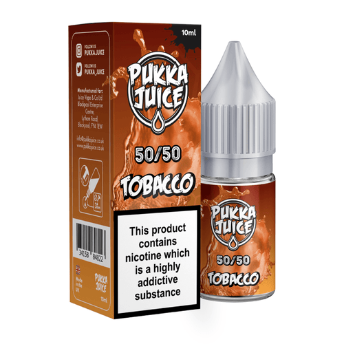 Tobacco 50/50 E-Liquid By Pukka Juice