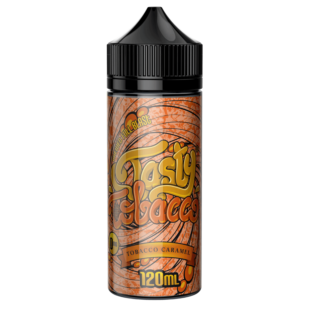 Tobacco Caramel 100ml shortfill E liquid by Tasty Fruity