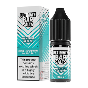 Menthol Breeze Nic Salt E-Liquid by Ultimate Bar