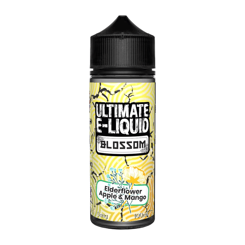 Elderflower Apple & Mango Blossom 100ml Shortfill E-Liquid by Ultimate Juice