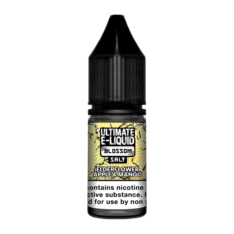 Elderflower Apple & Mango Blossom Nic Salt E-Liquid by Ultimate Juice